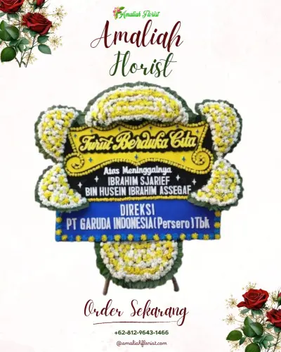Papan Bunga Duka di Cibedug